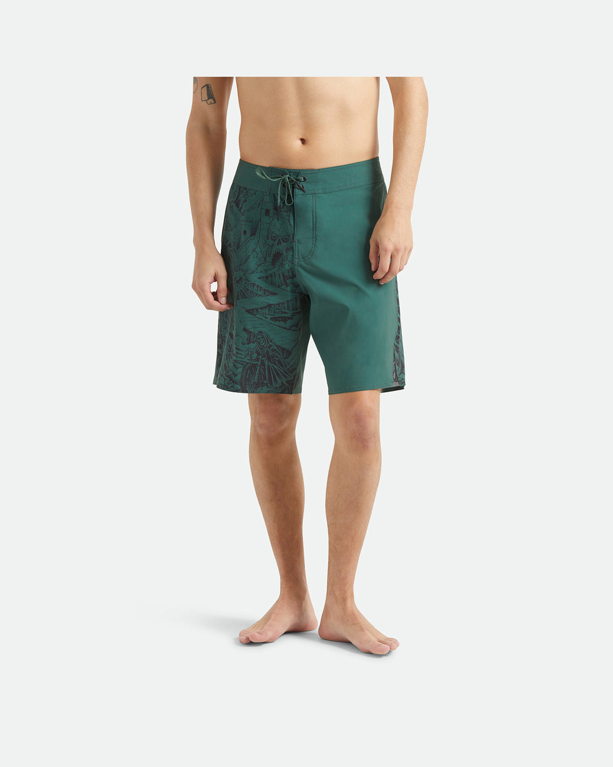 BLITZ BOARDSHORT 19" - PRIMARY GREEN