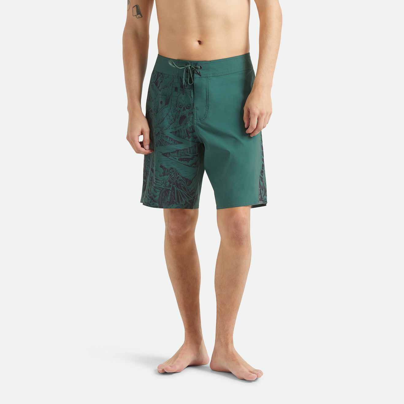 BLITZ BOARDSHORT 19" - PRIMARY GREEN