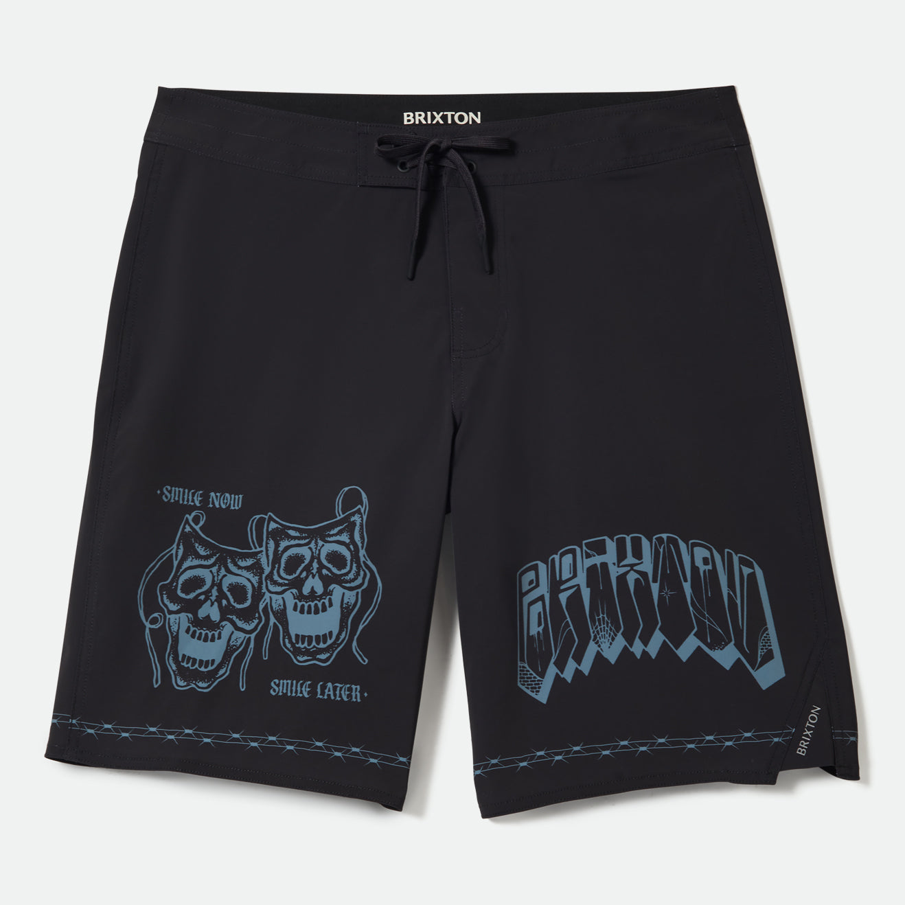 BLITZ BOARDSHORT 21" - BLACK MASKS