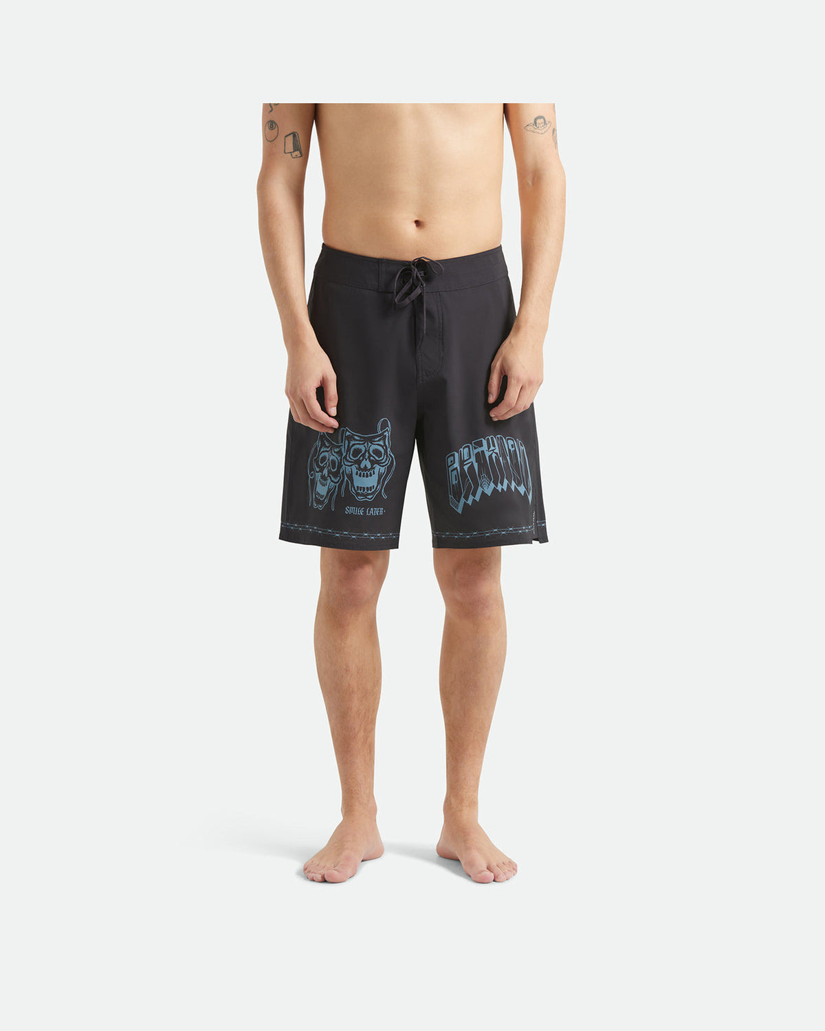 BLITZ BOARDSHORT 21" - BLACK MASKS