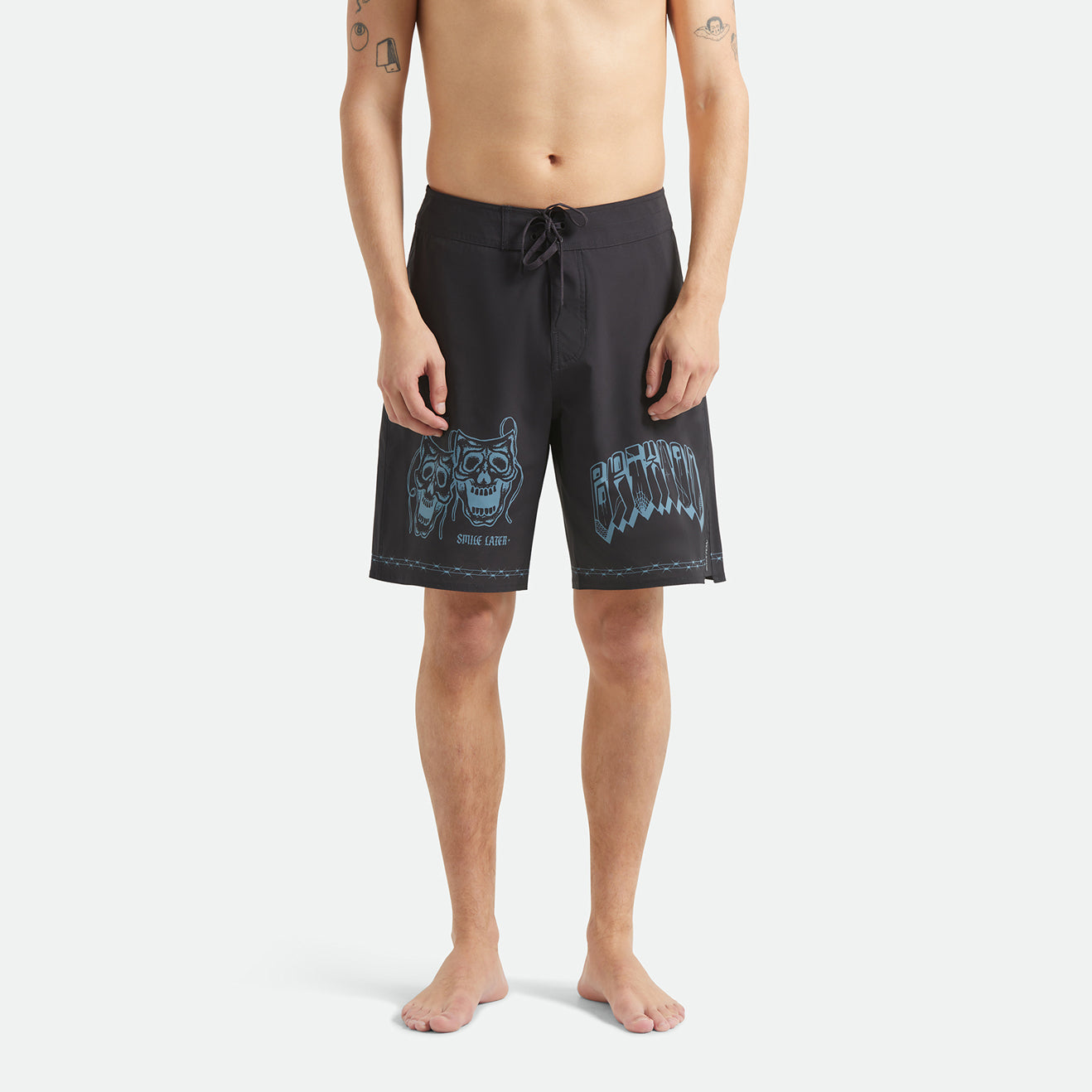 BLITZ BOARDSHORT 21" - BLACK MASKS