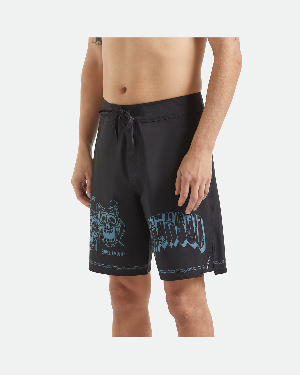 BLITZ BOARDSHORT 21" - BLACK MASKS