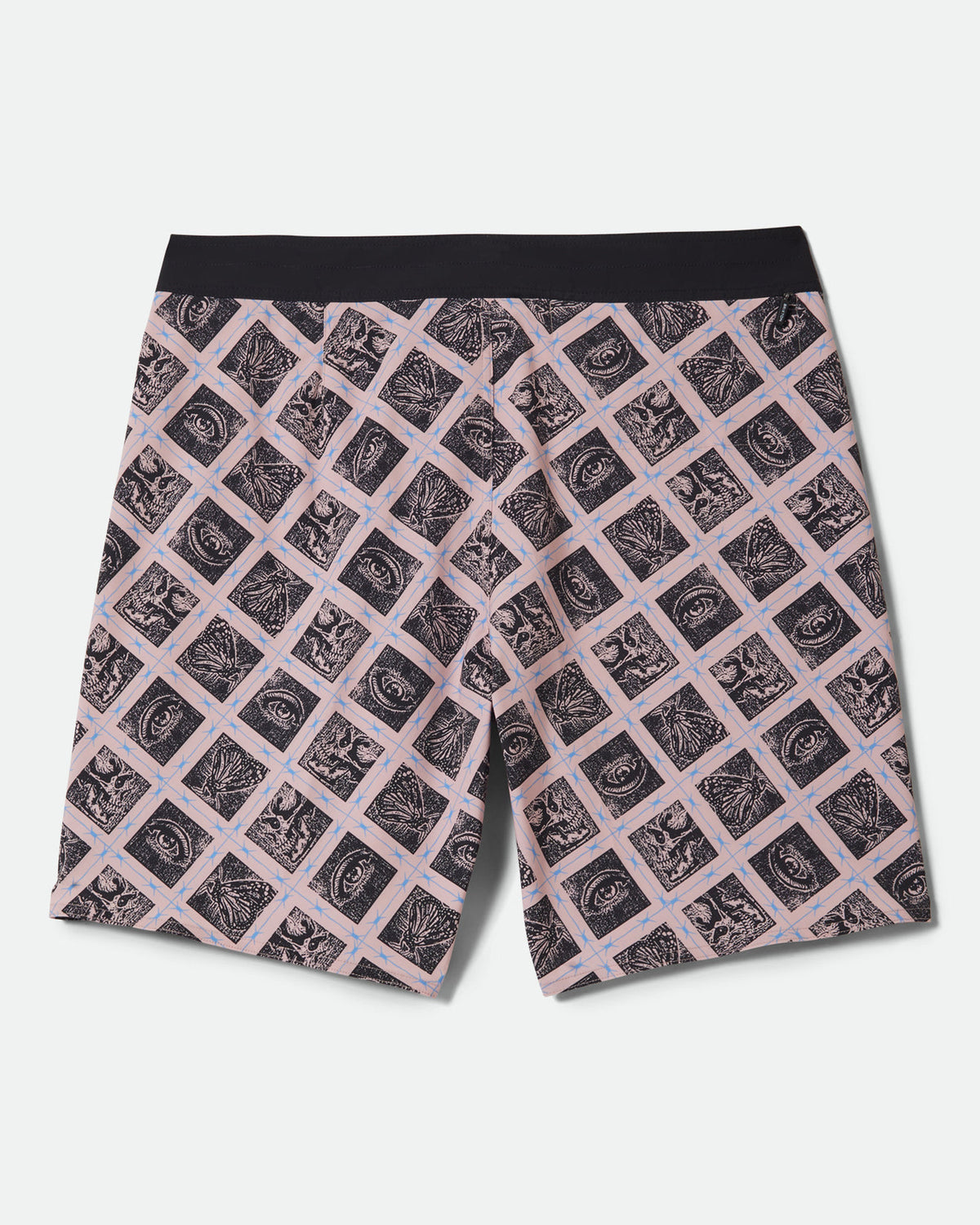 BLITZ BOARDSHORT 19" - SILVER PINK/BLACK