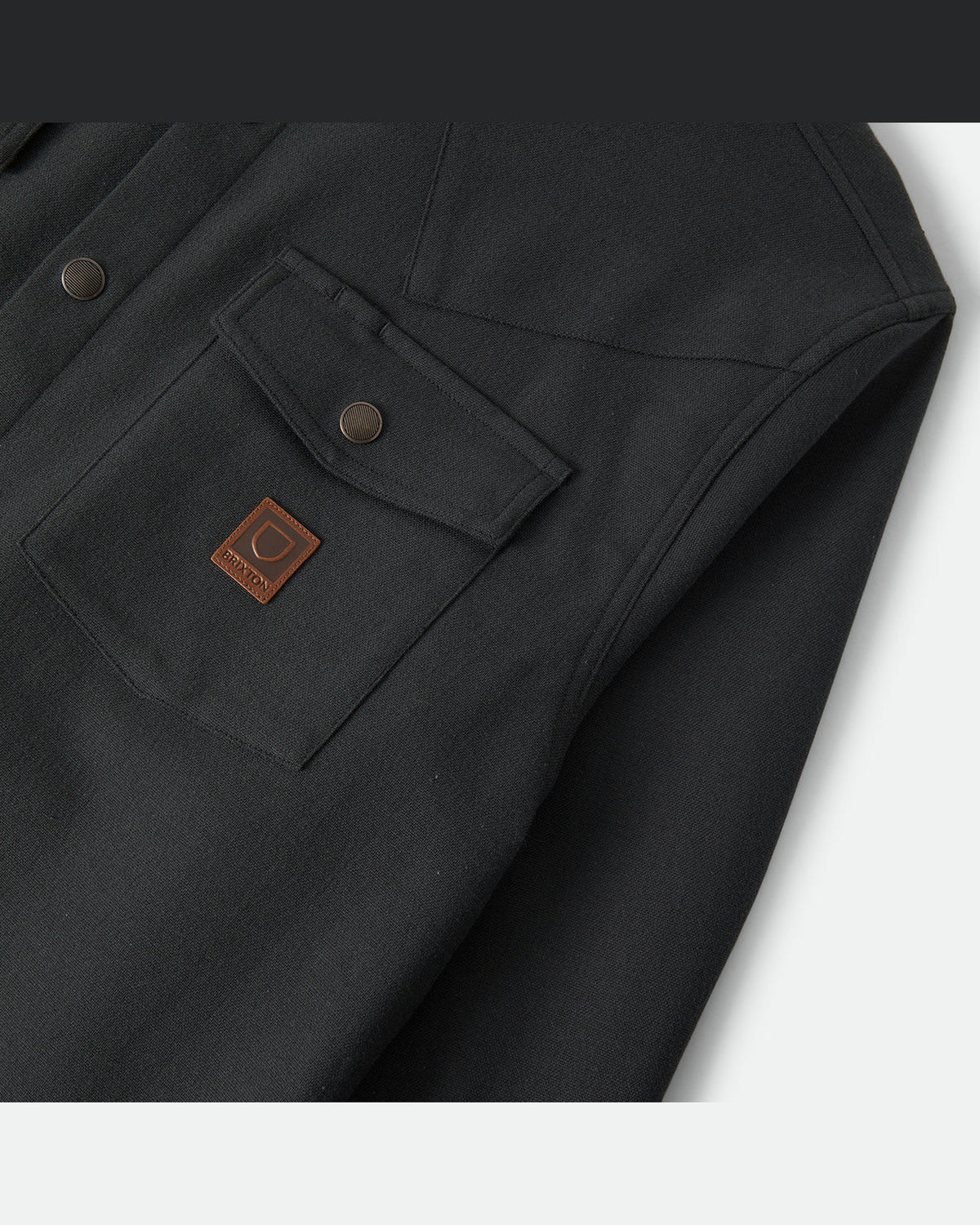 BOWERY BUILDERS RANCH PERF FLANNEL - BLACK