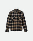 BOWERY FLANNEL - BLACK/CREAM