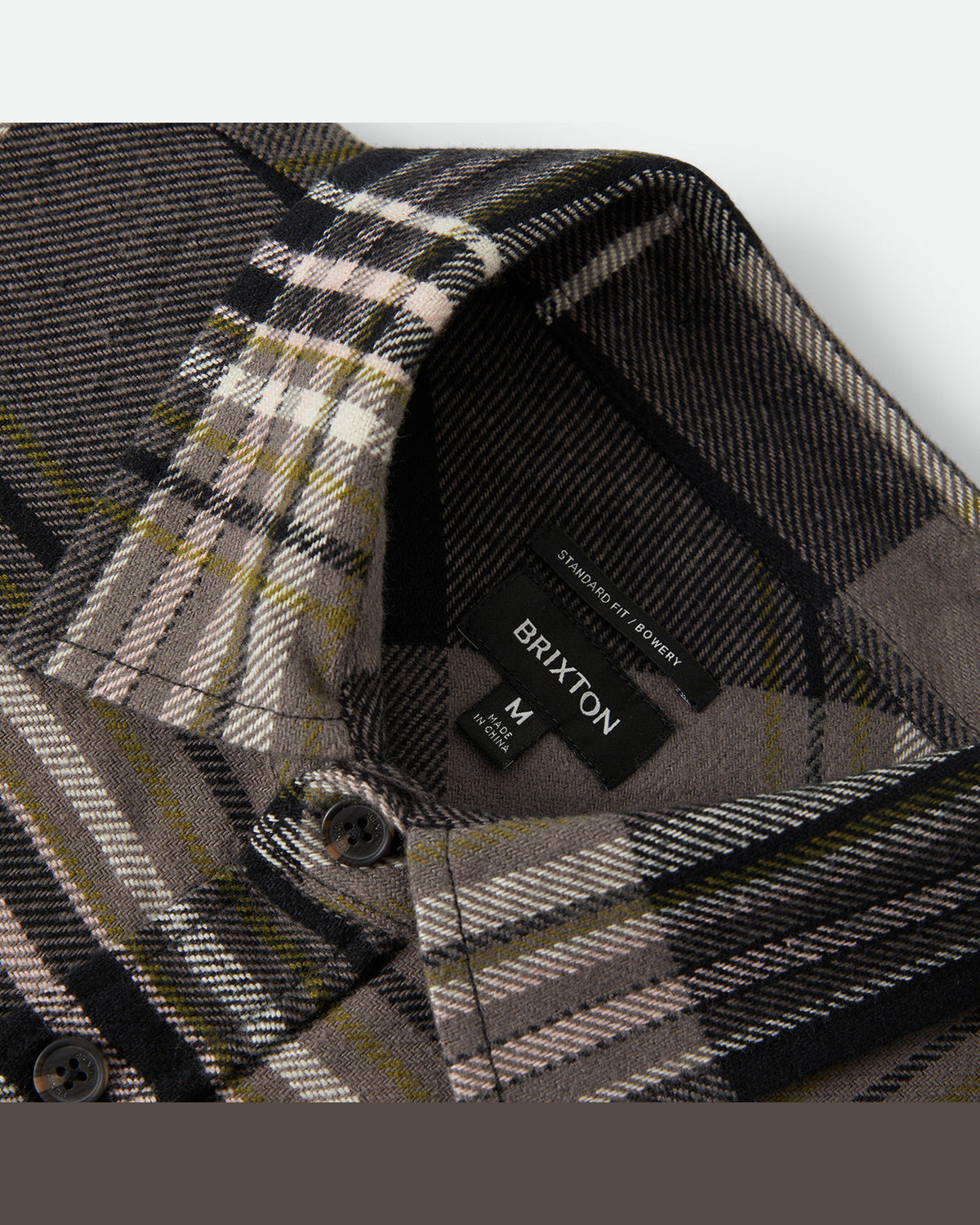BOWERY FLANNEL - BLACK/MULTI