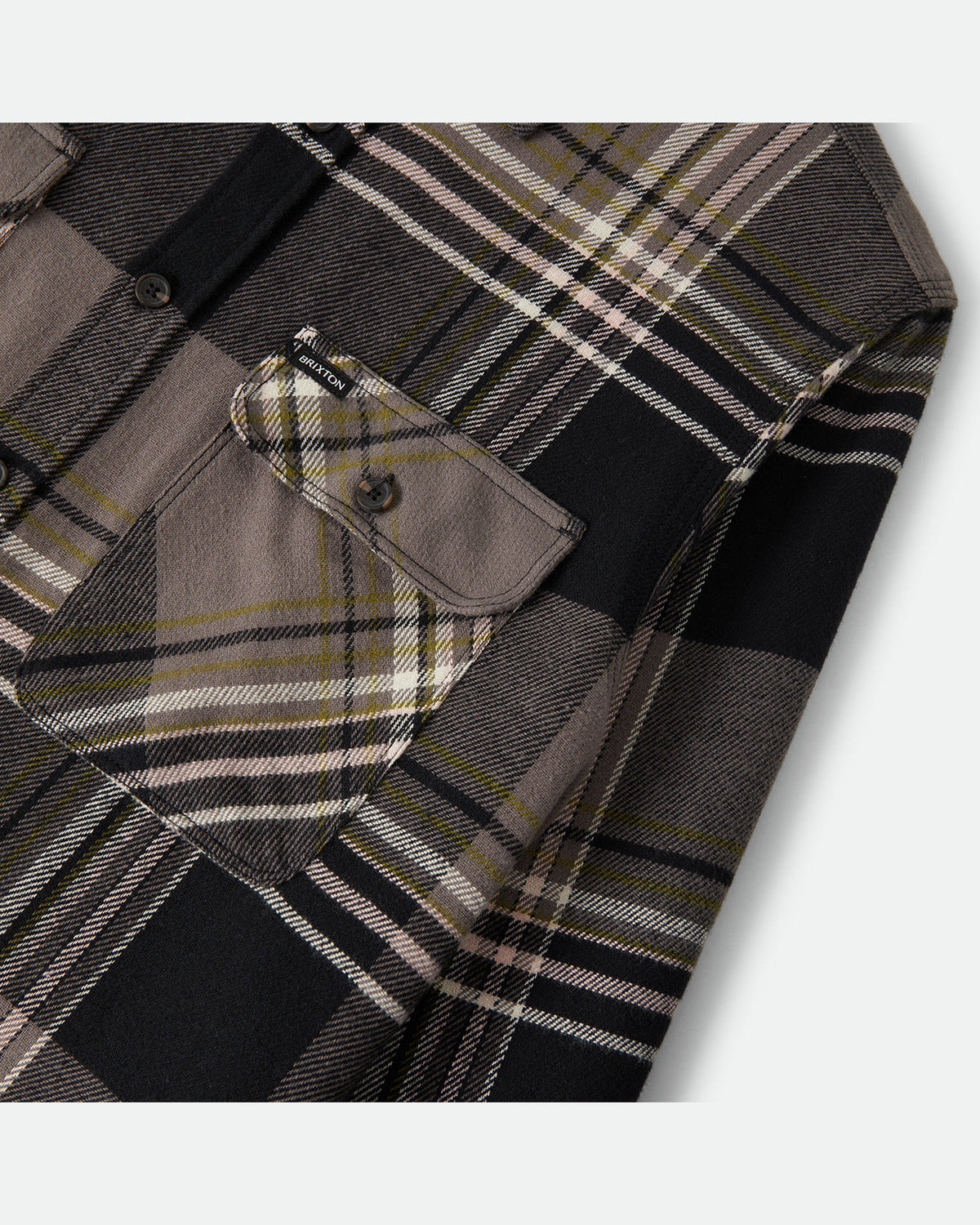 BOWERY FLANNEL - BLACK/MULTI