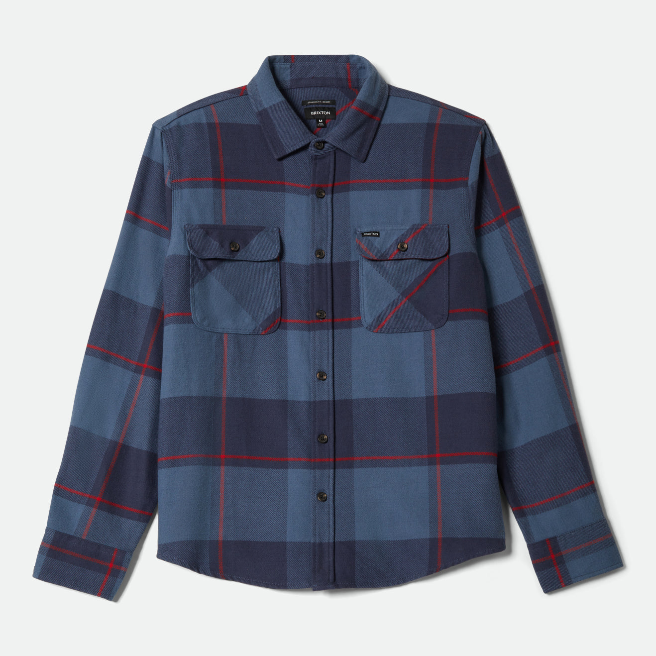 BOWERY FLANNEL - BERING SEA/MOOD INDIGO/ADRENAL