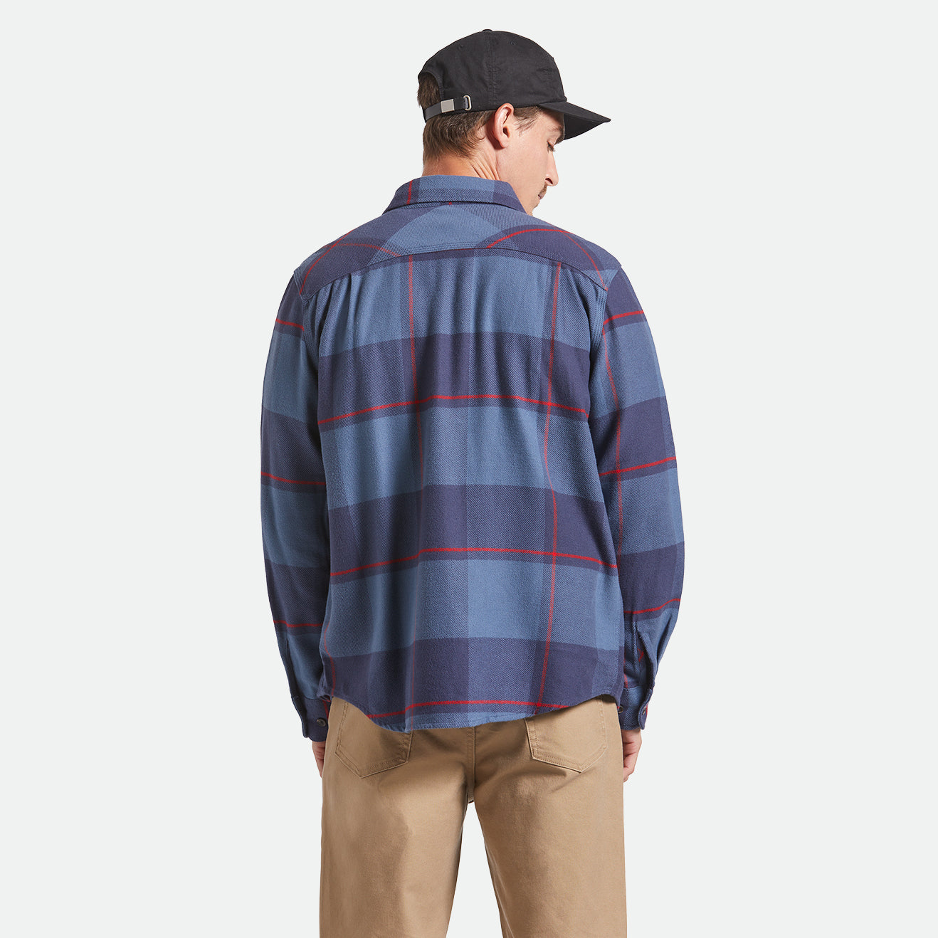 BOWERY FLANNEL - BERING SEA/MOOD INDIGO/ADRENAL