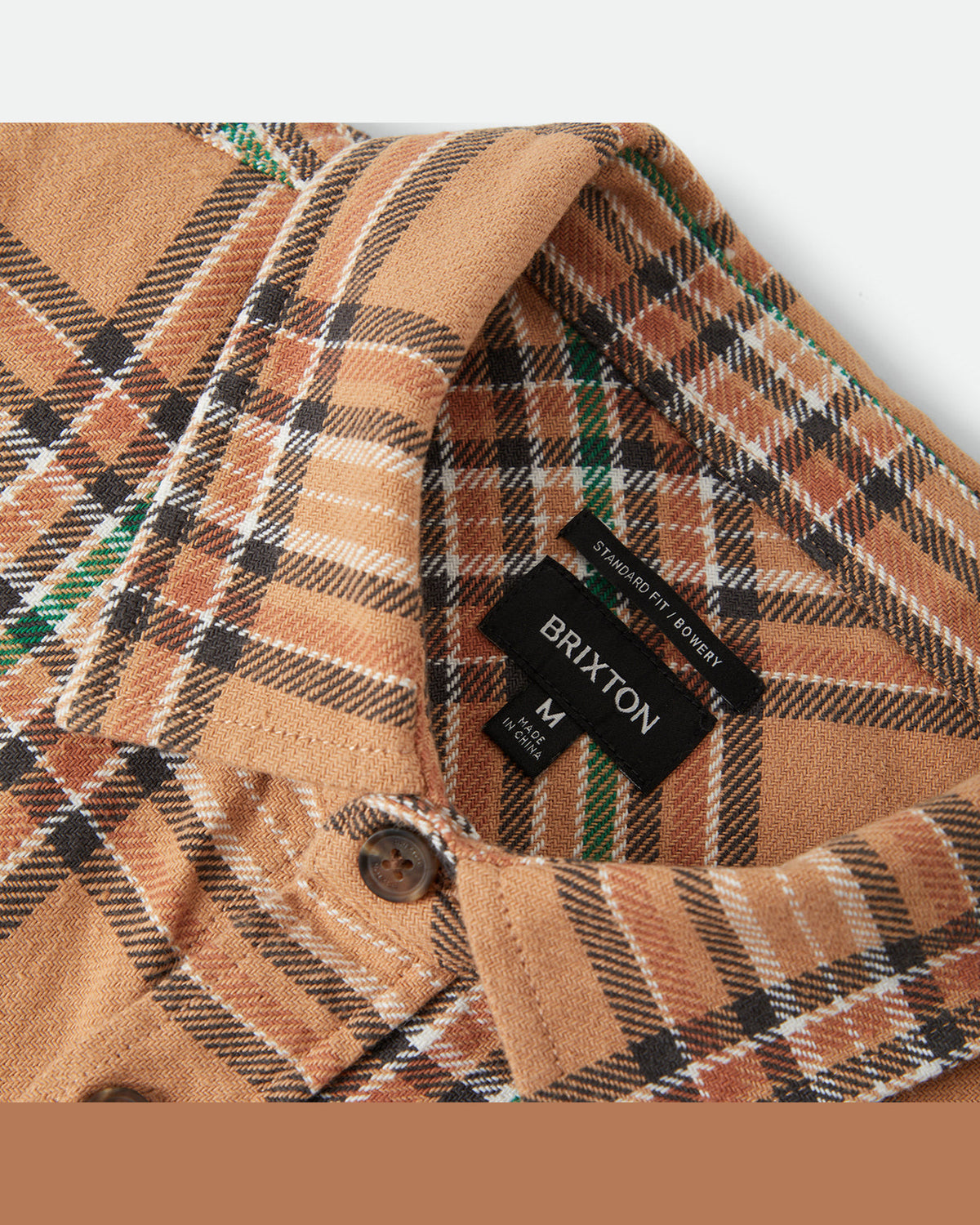 BOWERY FLANNEL - KHAKI/MULTI