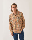 BOWERY FLANNEL - KHAKI/MULTI