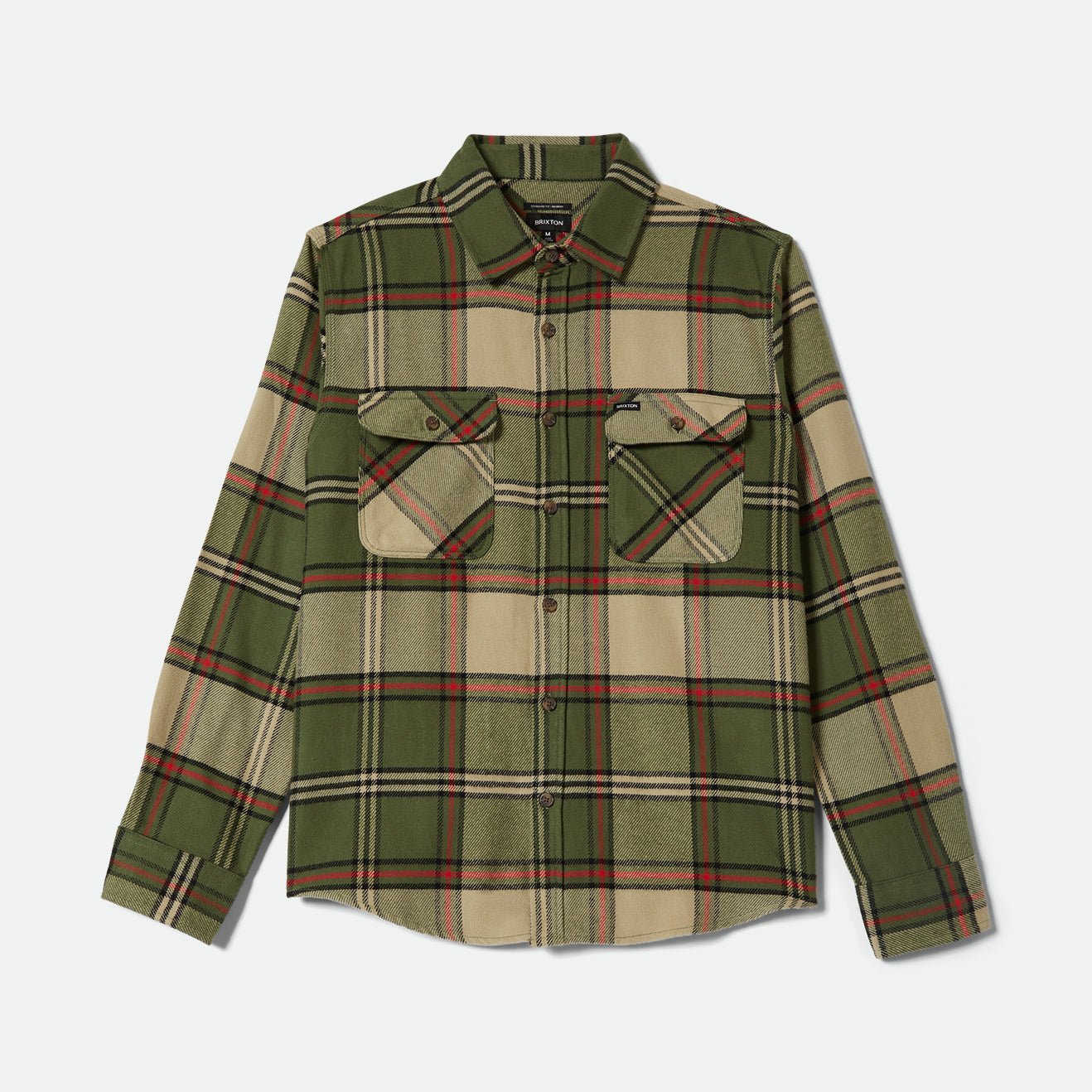 BOWERY FLANNEL - WILD GREEN/ELM/ADRENALINE RUSH