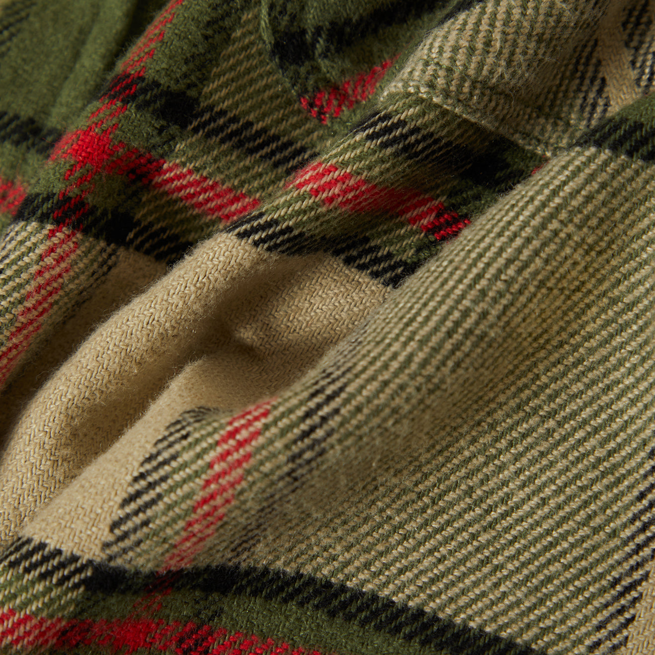 BOWERY FLANNEL - WILD GREEN/ELM/ADRENALINE RUSH