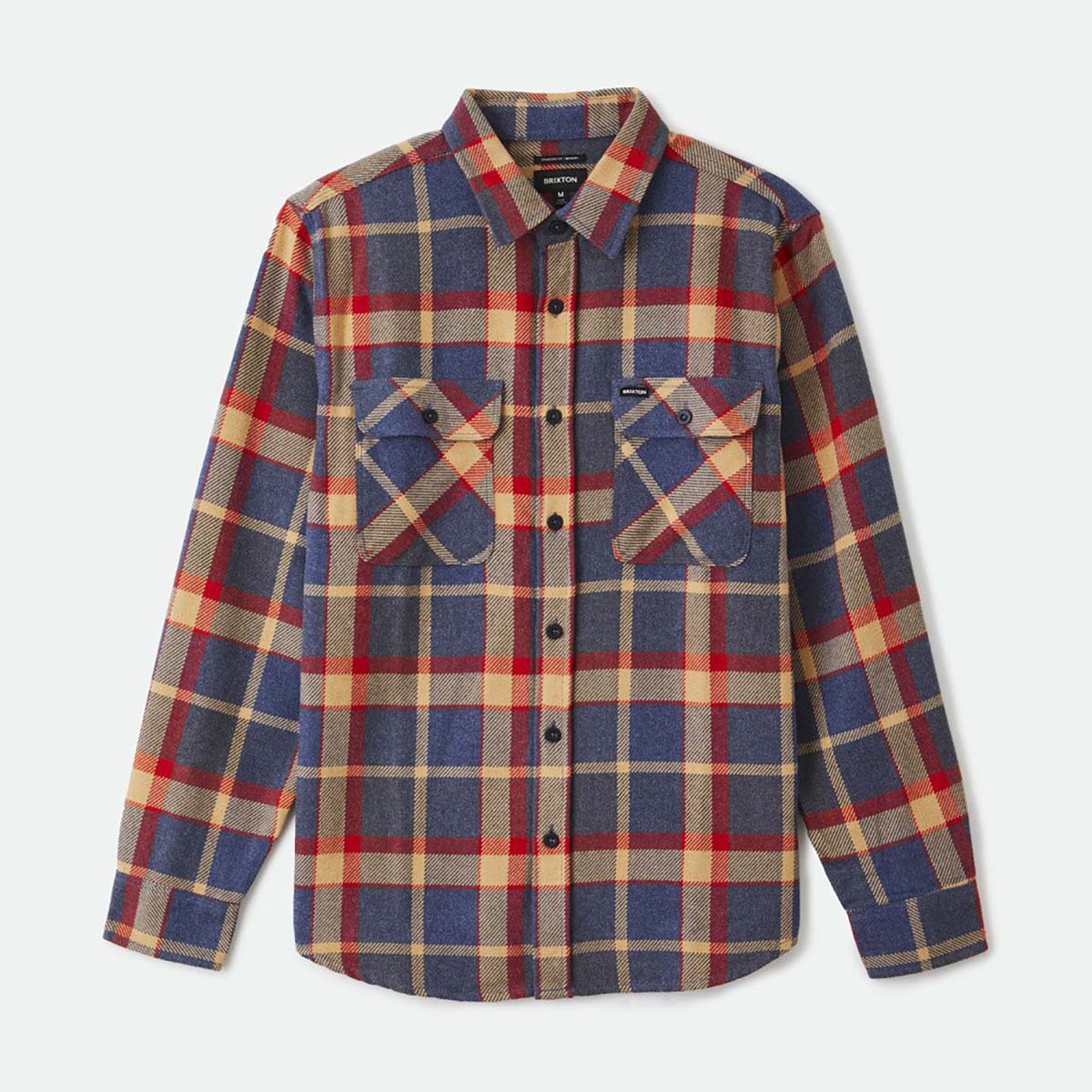 BOWERY L/S FLANNEL - BLRED