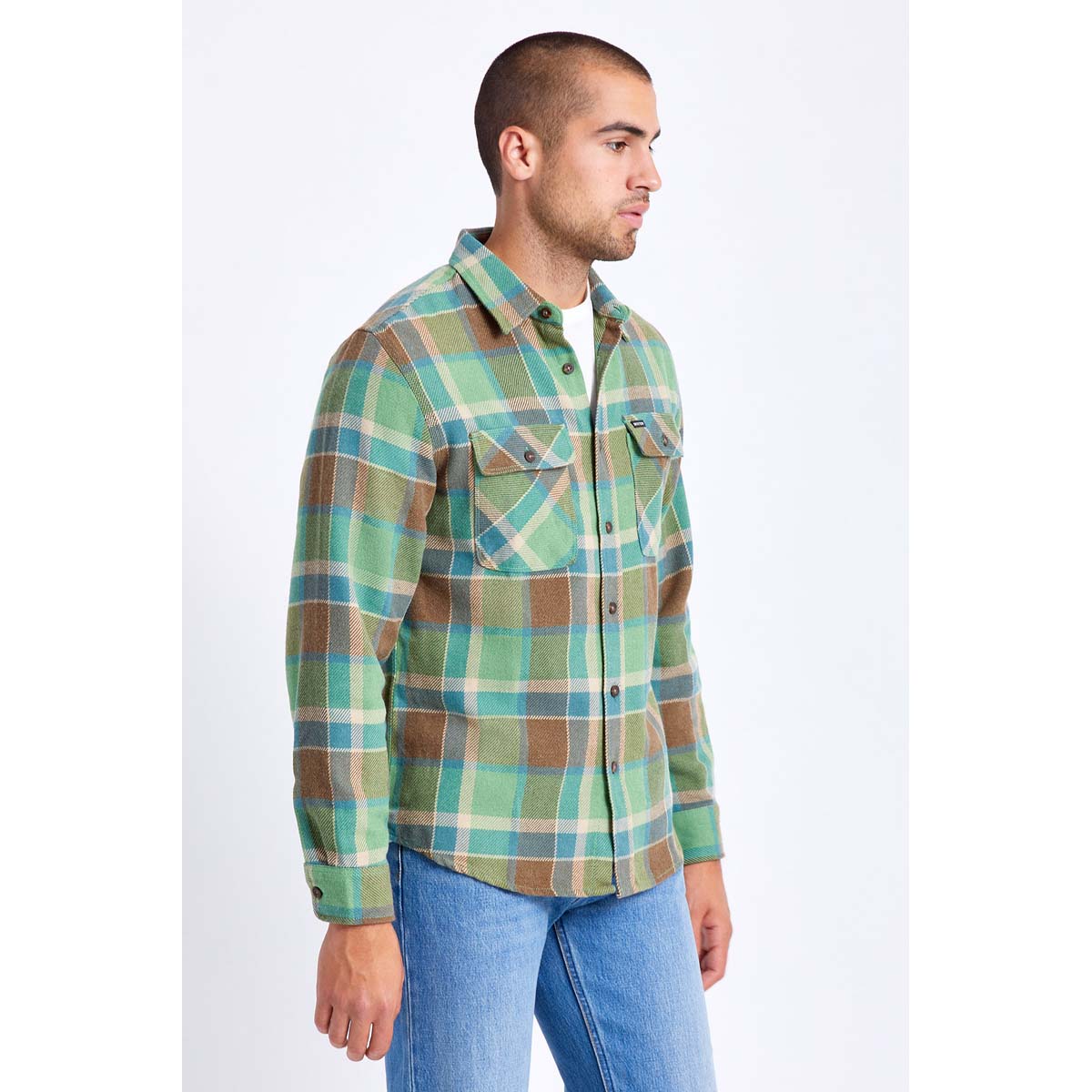 BOWERY L/S FLANNEL - TOFFE
