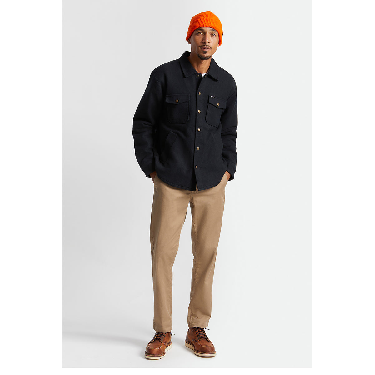 BOWERY LINED JACKET - BLACK