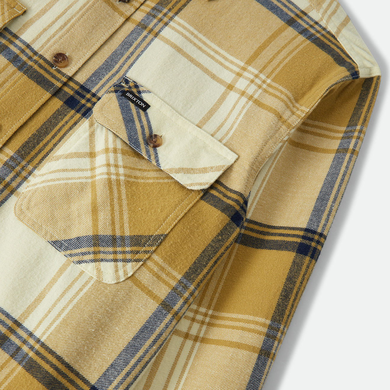 BOWERY LW ULTRA FLANNEL - YELLOW/DUSTED OCHRE