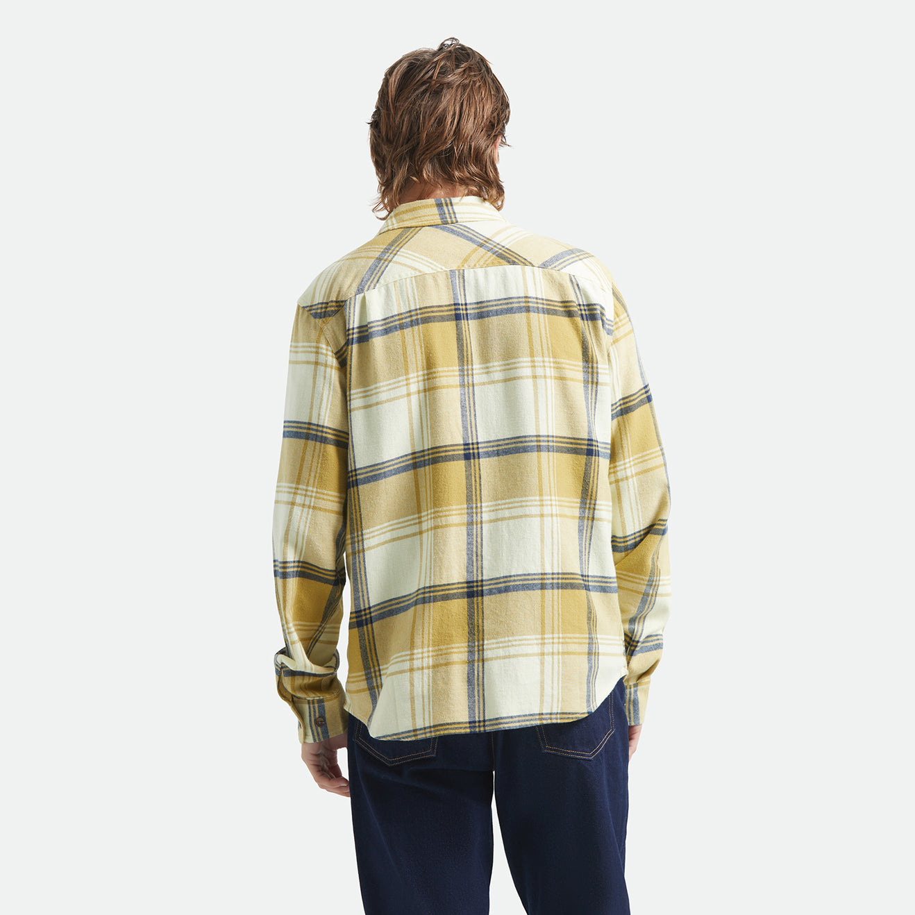 BOWERY LW ULTRA FLANNEL - YELLOW/DUSTED OCHRE