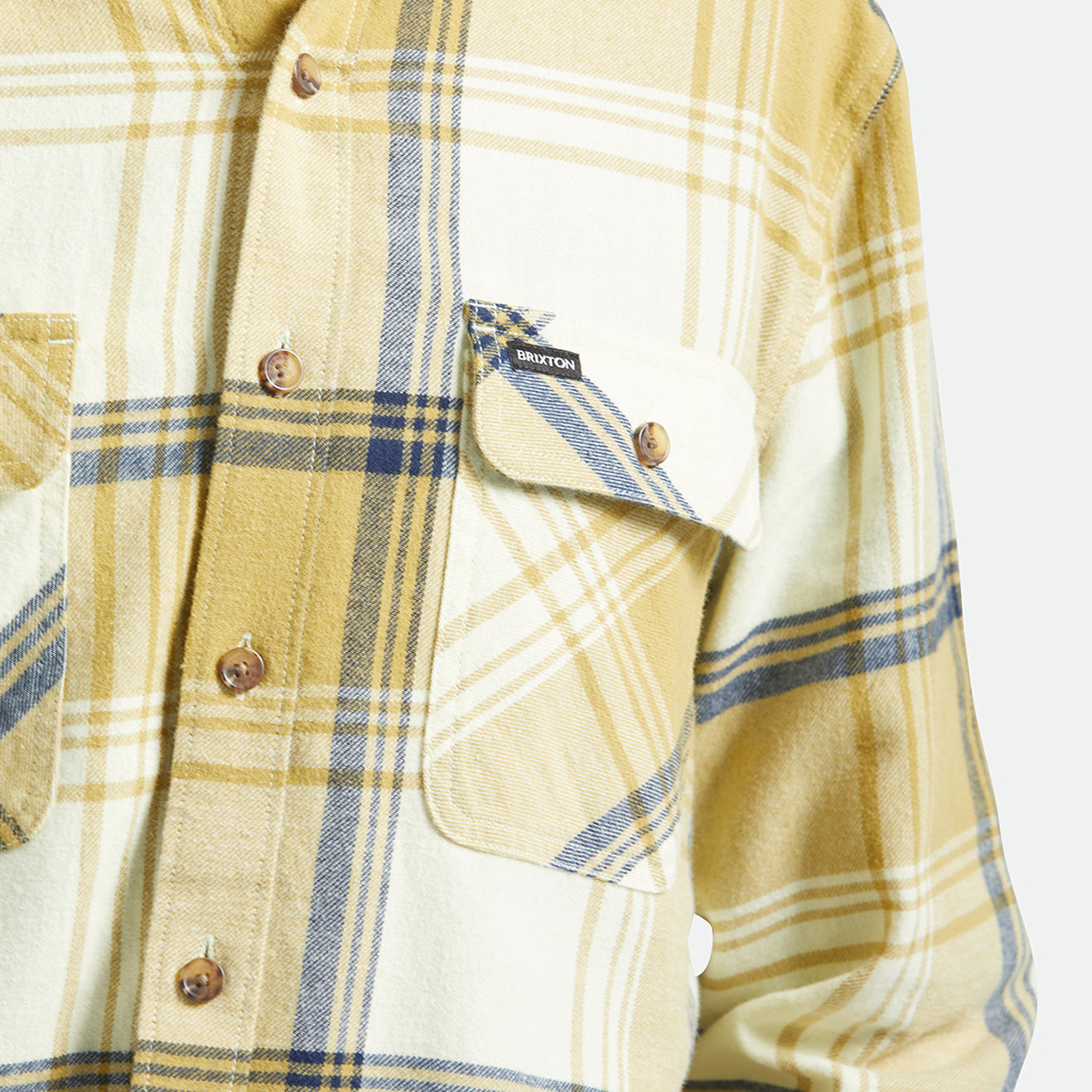 BOWERY LW ULTRA FLANNEL - YELLOW/DUSTED OCHRE