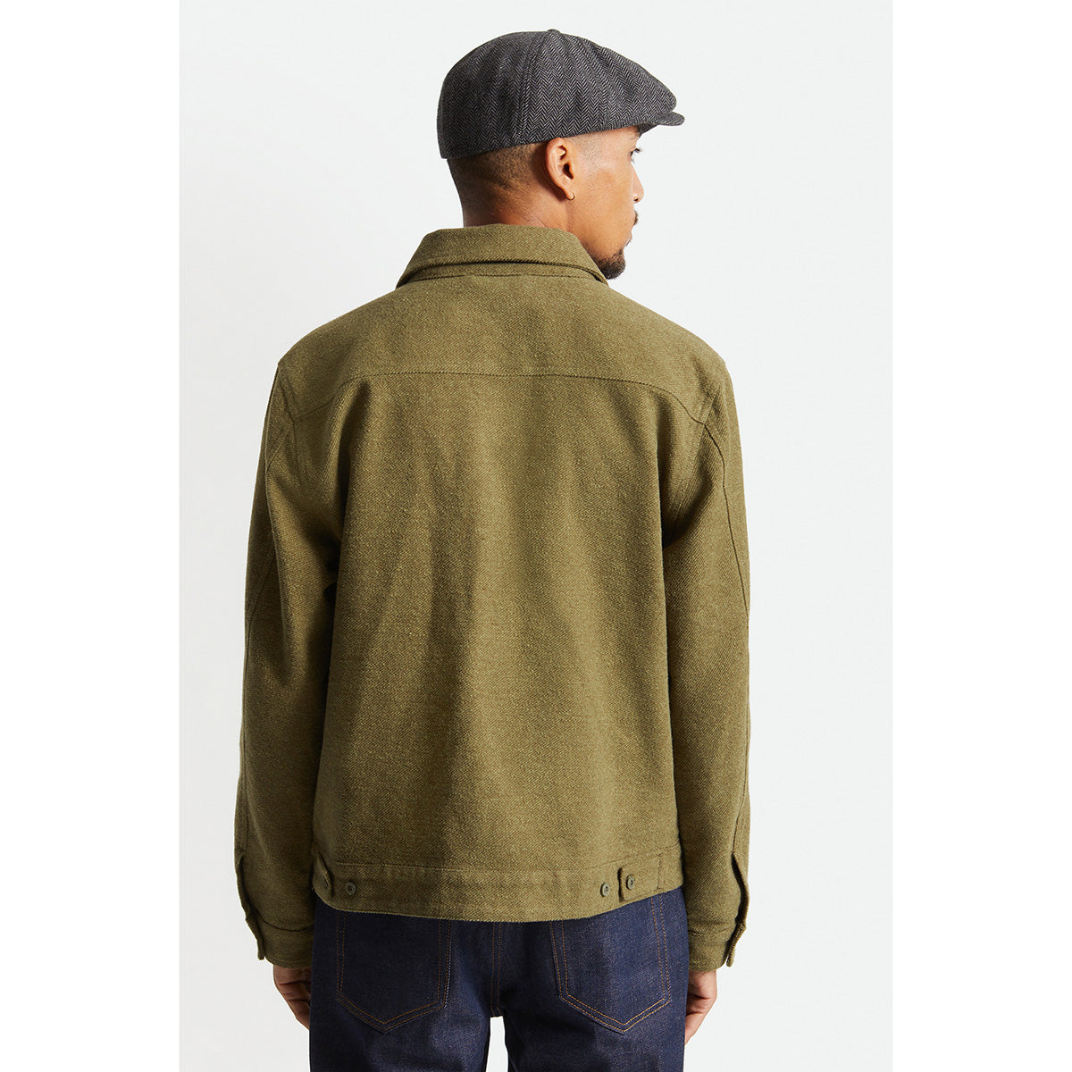 BOWERY TRUCKER JACKET - MILITARY OLIVE