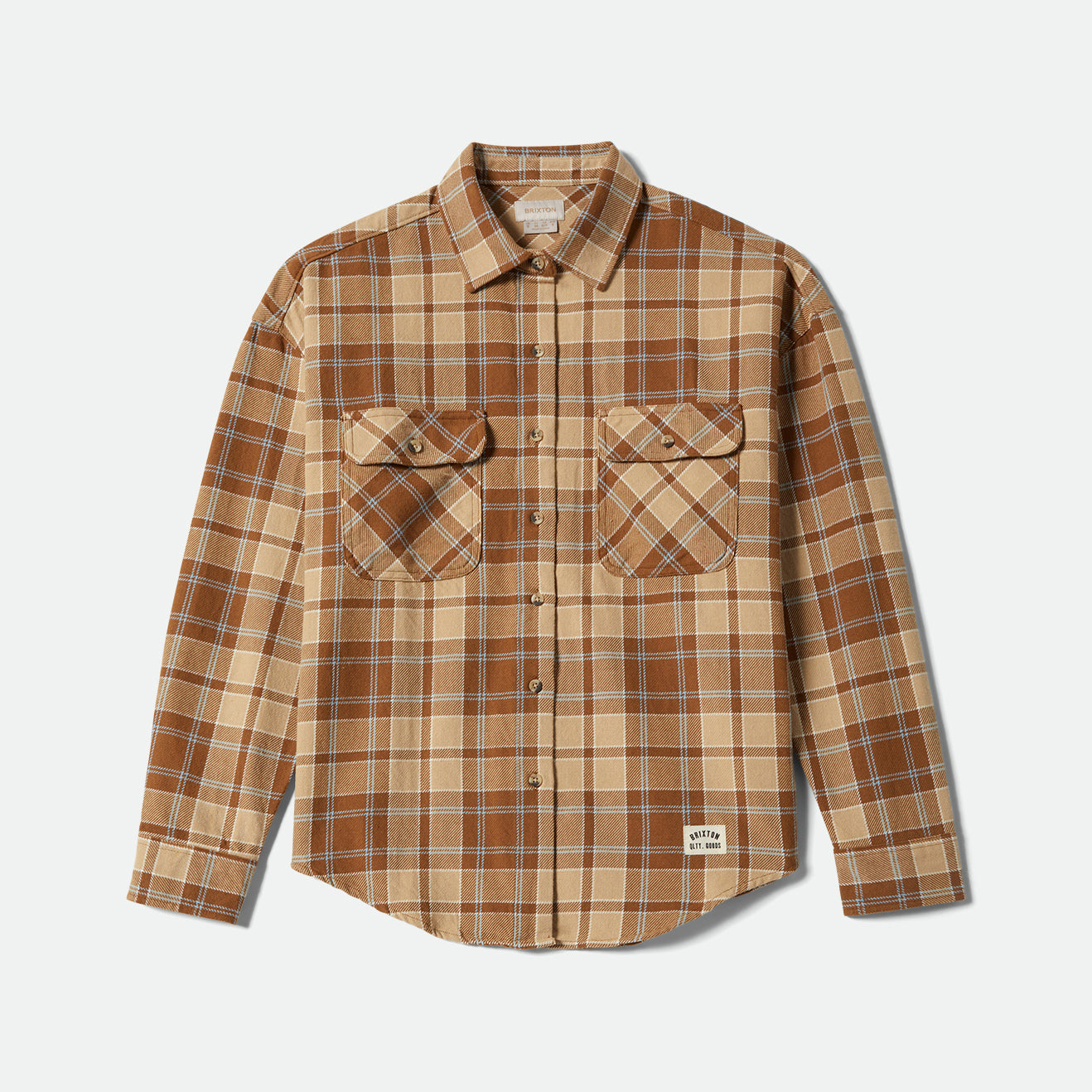 BOWERY VINTAGE L/S OVERSHIRT - WASHED COPPER