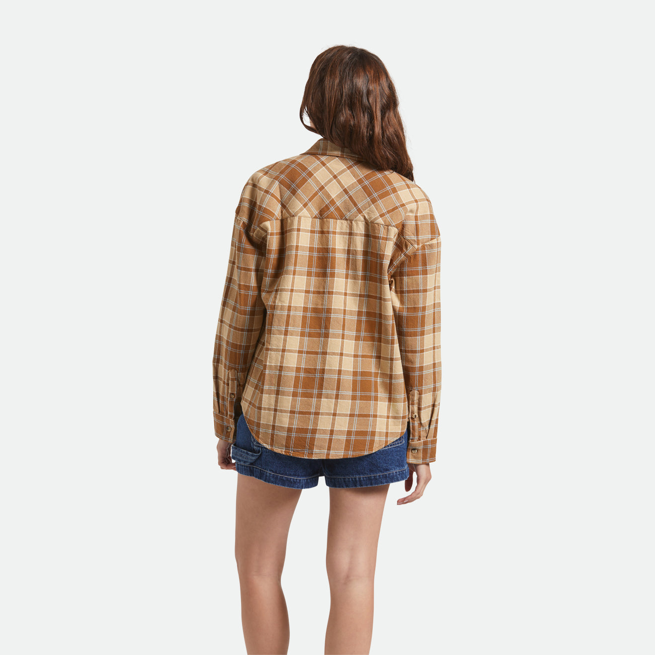 BOWERY VINTAGE L/S OVERSHIRT - WASHED COPPER