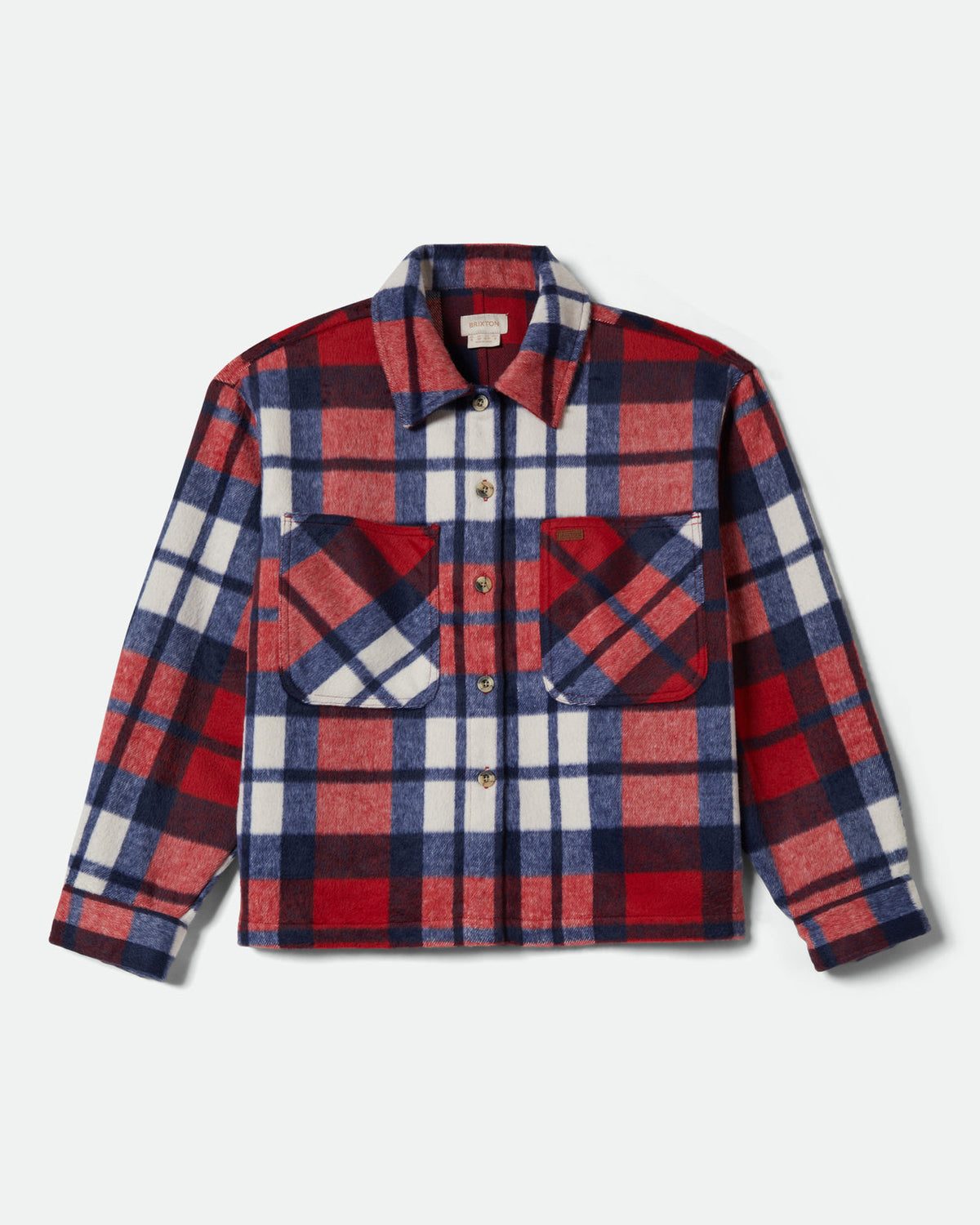 BOWERY W SOFT BRUSHED FLANNEL - ADRENALINE RUSH/NAVY
