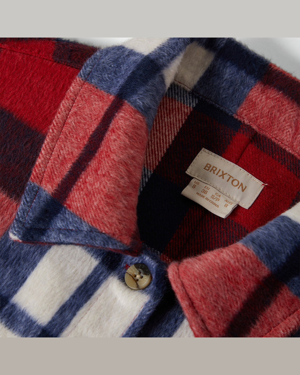 BOWERY W SOFT BRUSHED FLANNEL - ADRENALINE RUSH/NAVY