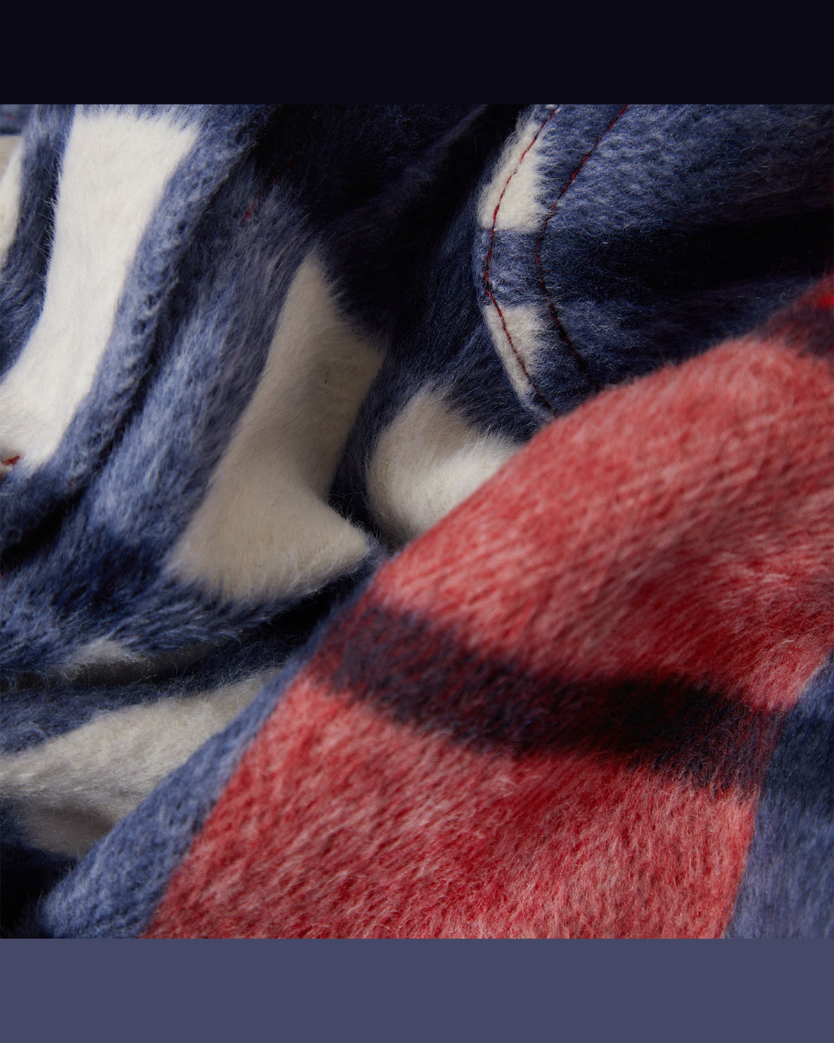 BOWERY W SOFT BRUSHED FLANNEL - ADRENALINE RUSH/NAVY