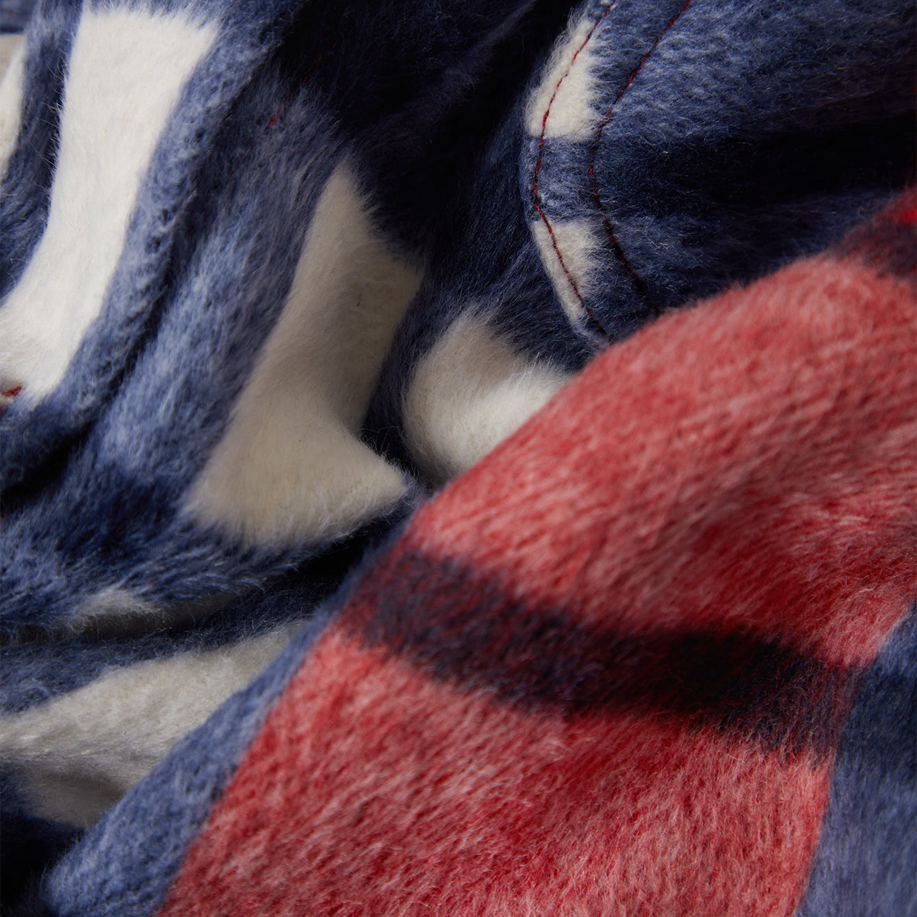 BOWERY W SOFT BRUSHED FLANNEL - ADRENALINE RUSH/NAVY