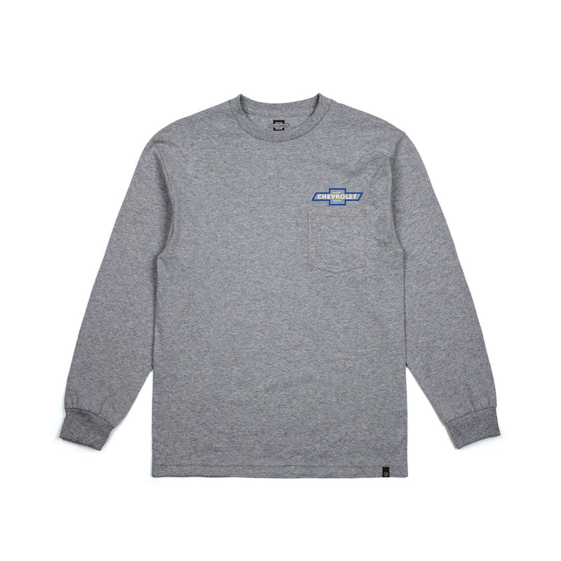 BOWTIE L/S PKT - CHVGR