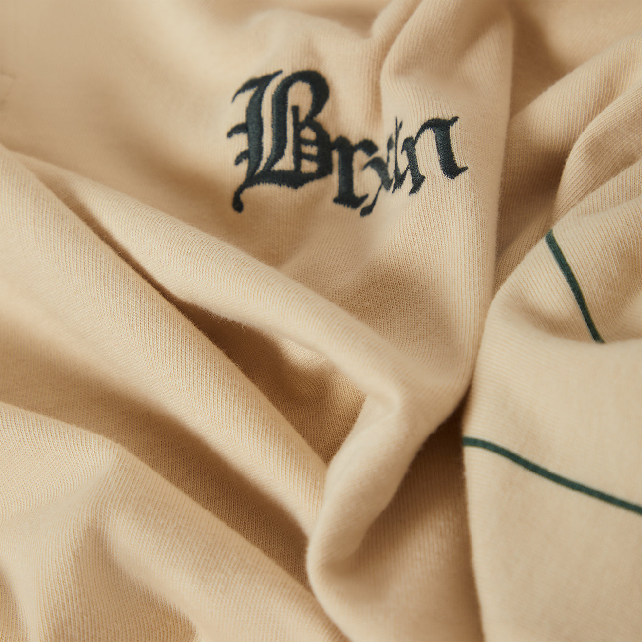 BOXY BASEBALL 1/2 SLEEVE TEE - WHITECAP/PRIMAL GREEN