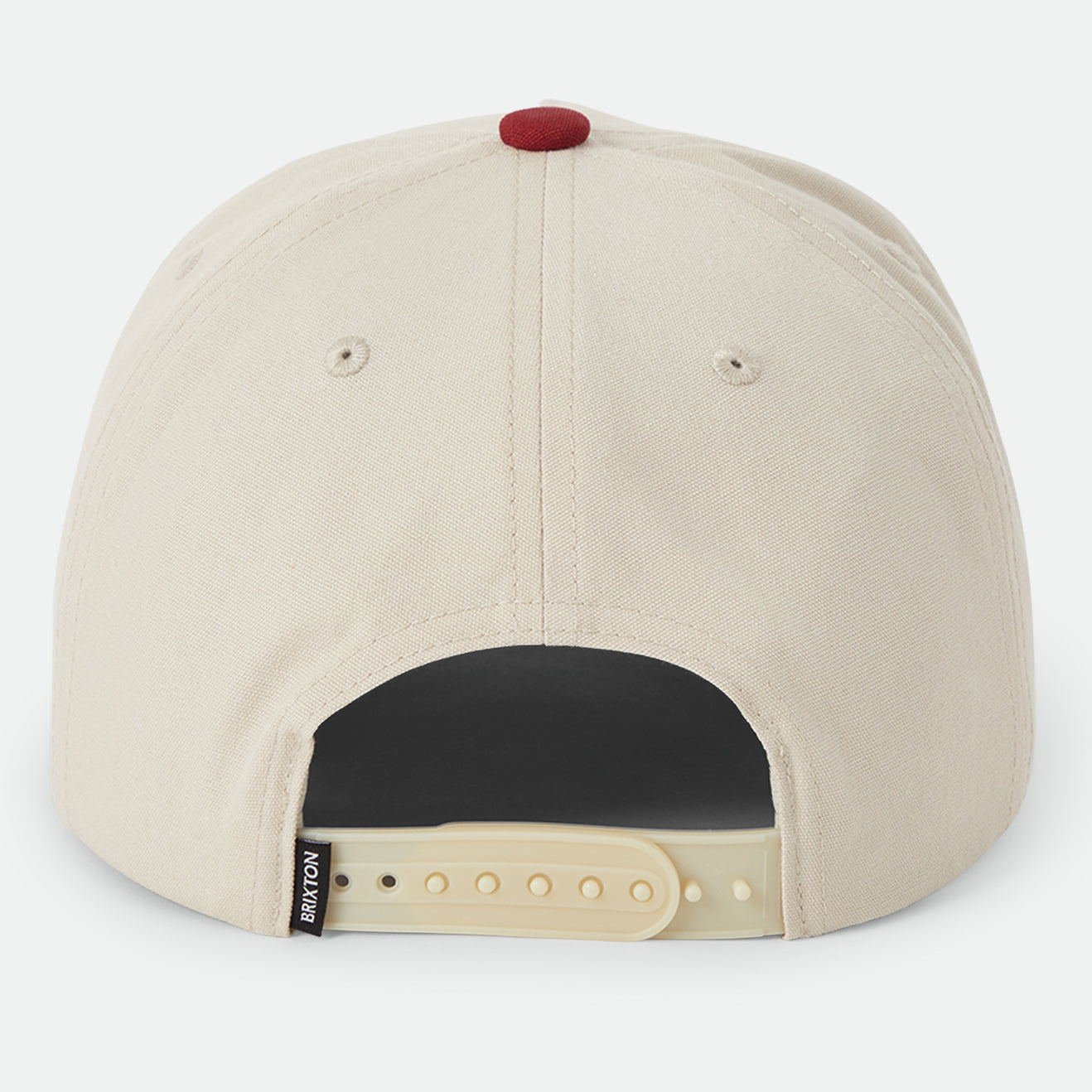 BRIXTON BANNER SNAPBACK - WHITECAP/DARK BRICK