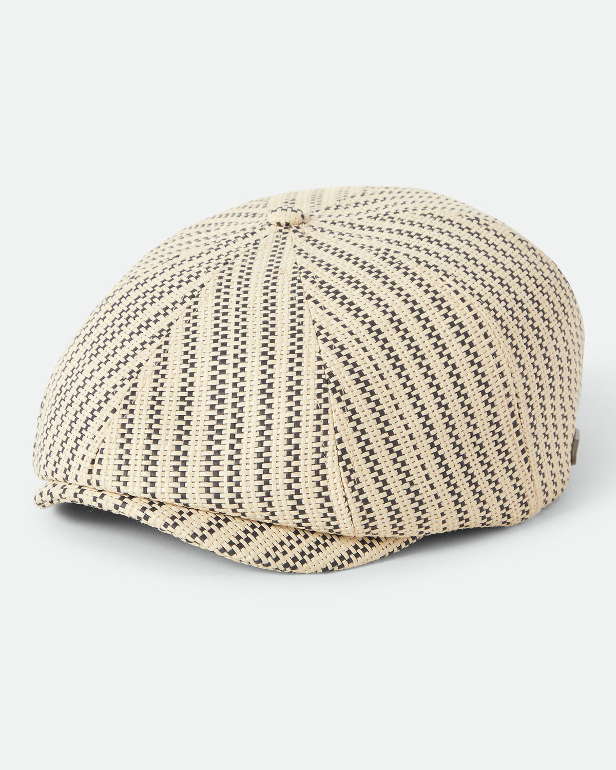 BROOD LW SNAP CAP - NATURAL/BLACK STRAW