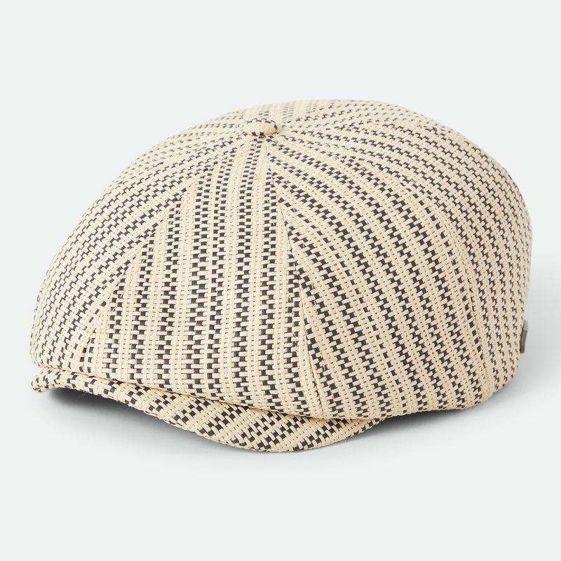 BROOD LW SNAP CAP - NATURAL/BLACK STRAW