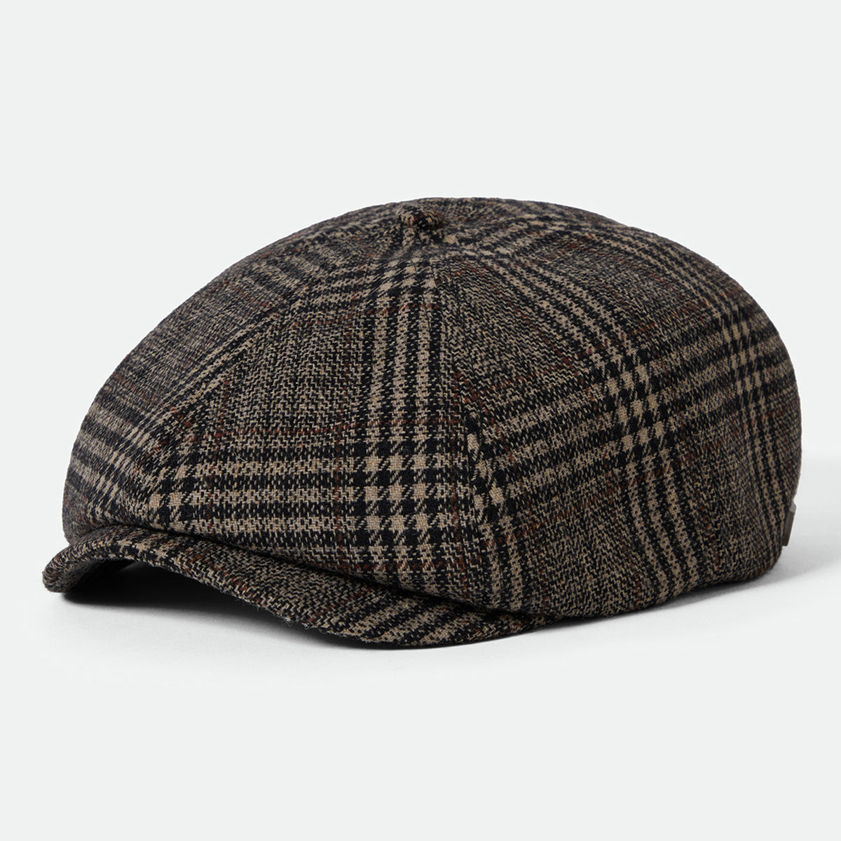 BROOD SNAP CAP - KHAKI/BROWN PLAID