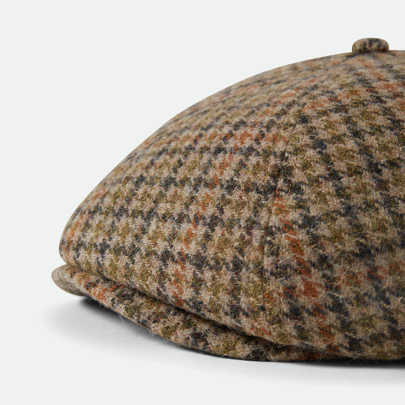 BROOD SNAP CAP - OATMEAL/CHARCOAL HOUNDSTOOTH