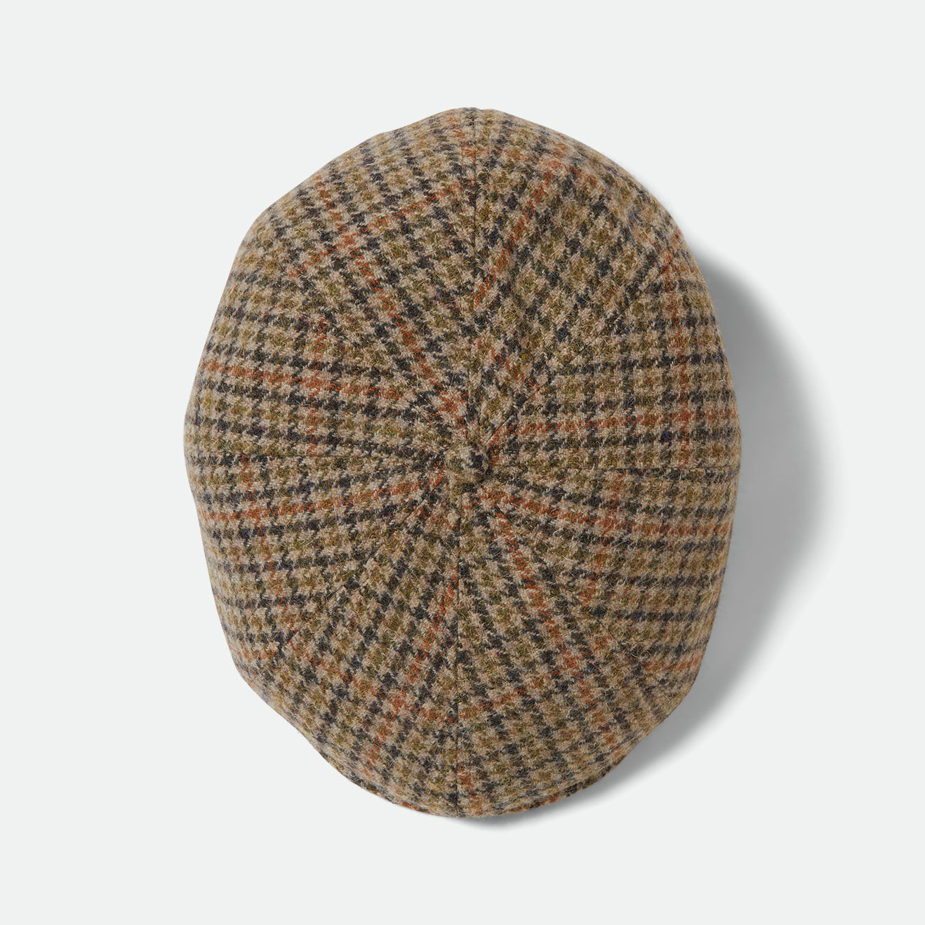 BROOD SNAP CAP - OATMEAL/CHARCOAL HOUNDSTOOTH