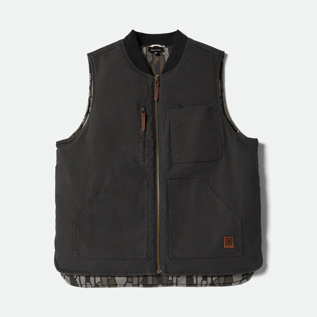 BUILDERS ABRAHAM REV VEST - BARK CAMO