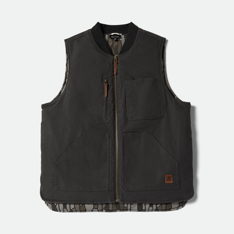 BUILDERS ABRAHAM REV VEST - BARK CAMO
