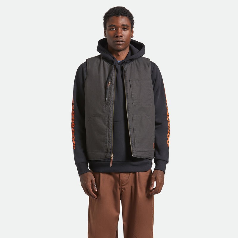 BUILDERS ABRAHAM REV VEST - BARK CAMO