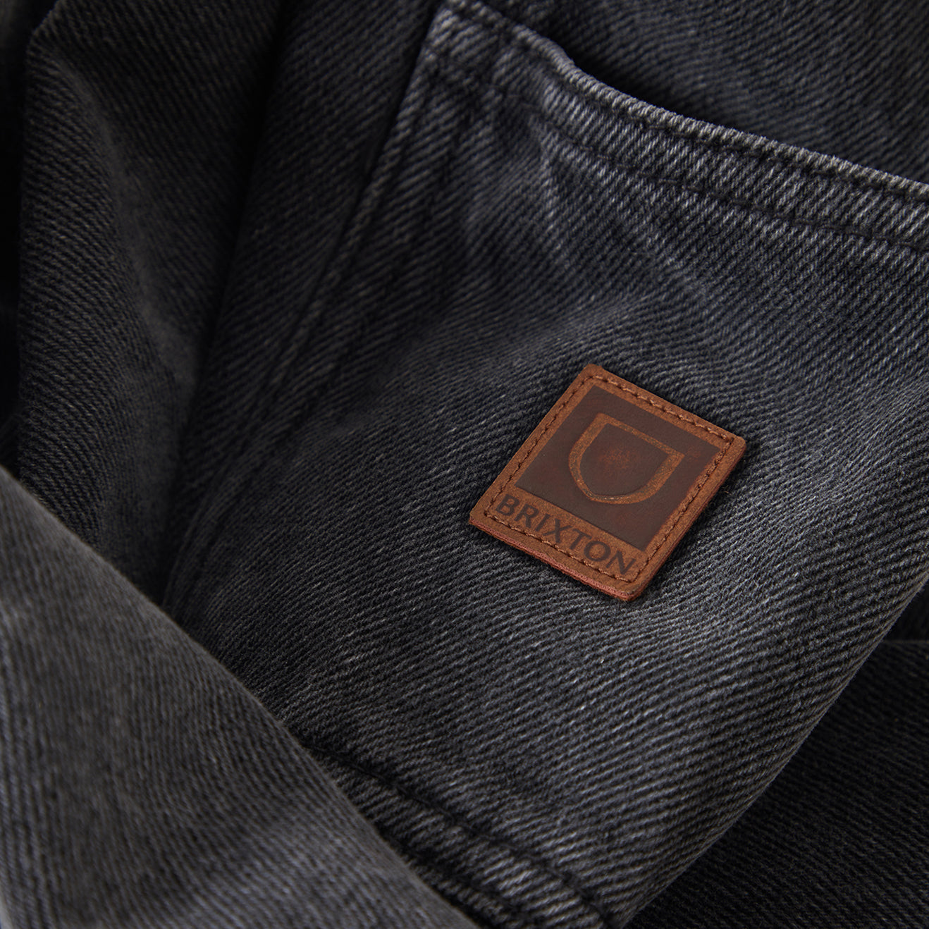 BUILDERS CARPENTER BAGGY SHORT - WASHED BLACK DENIM