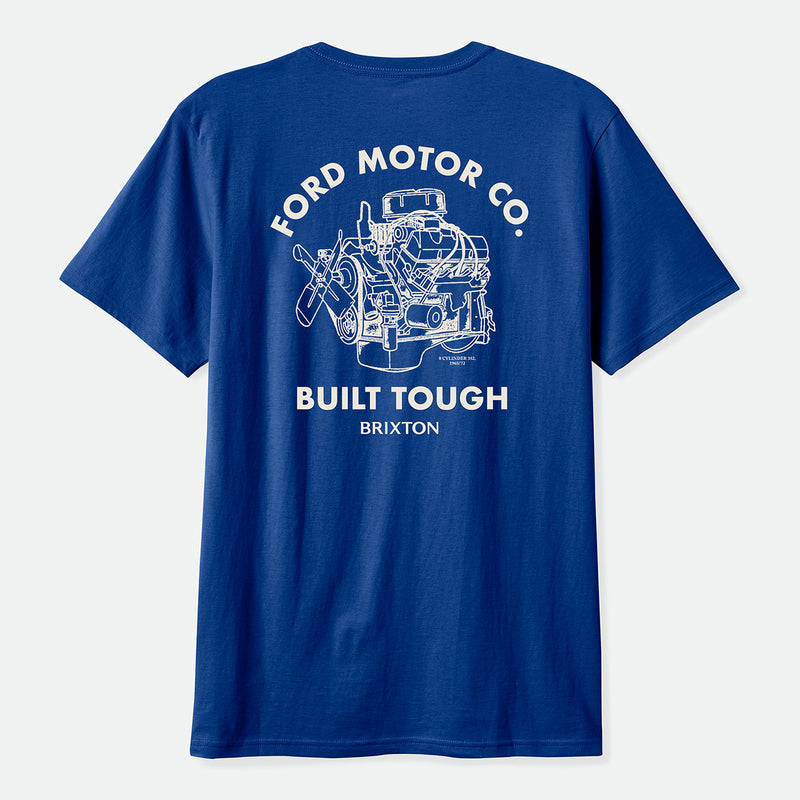 FORD BUILT TOUGH S/S STT - FORD BLUE