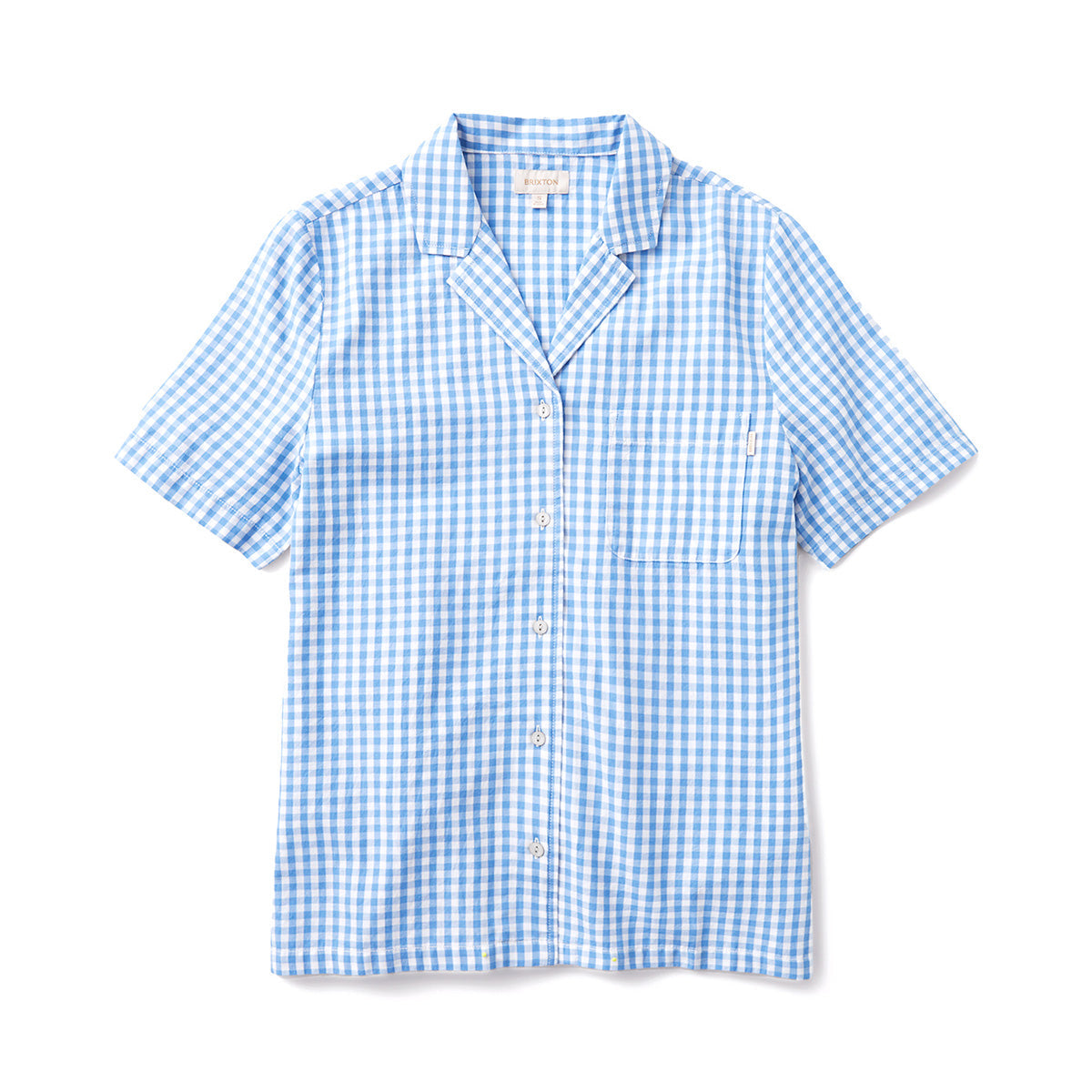 BUNKER GINGHAM BF S/S WVN