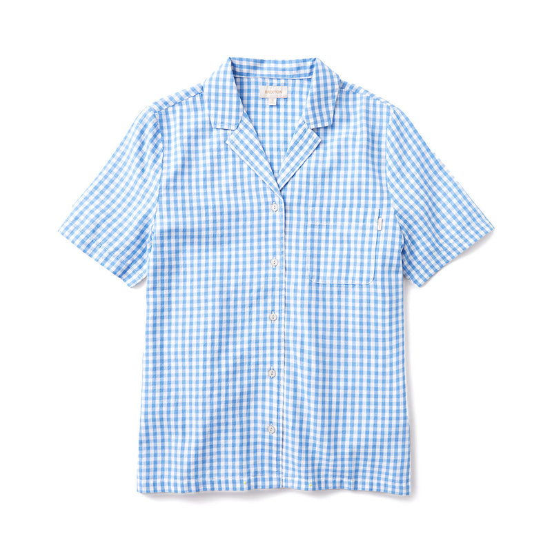 BUNKER GINGHAM BF S/S WVN