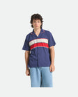 BUNKER MESH S/S WVN - WASHED NAVY
