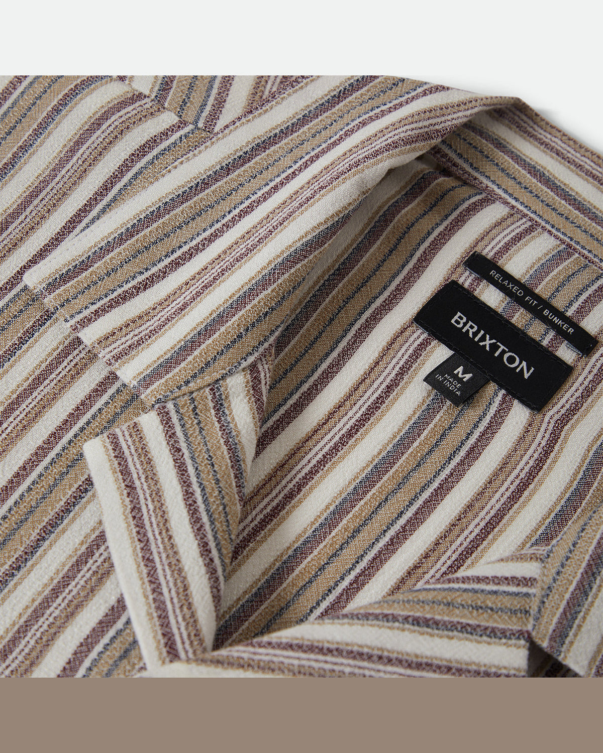 BUNKER TWISTED STRIPE S/S WVN - ROBUST RED