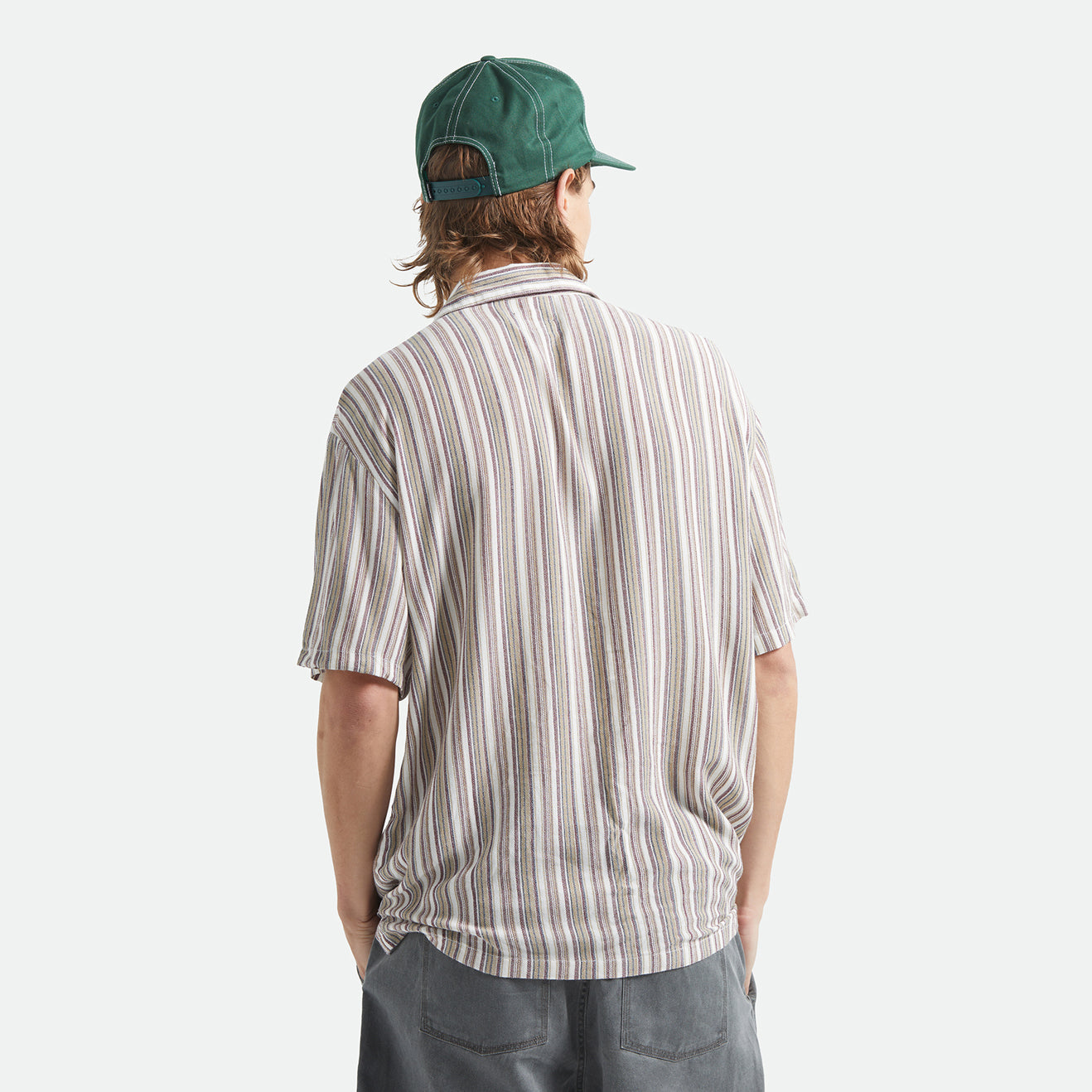 BUNKER TWISTED STRIPE S/S WVN - ROBUST RED