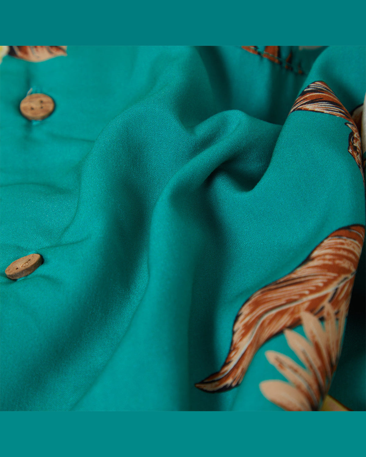 BUNKER VACATION S/S WVN - RETRO GREEN