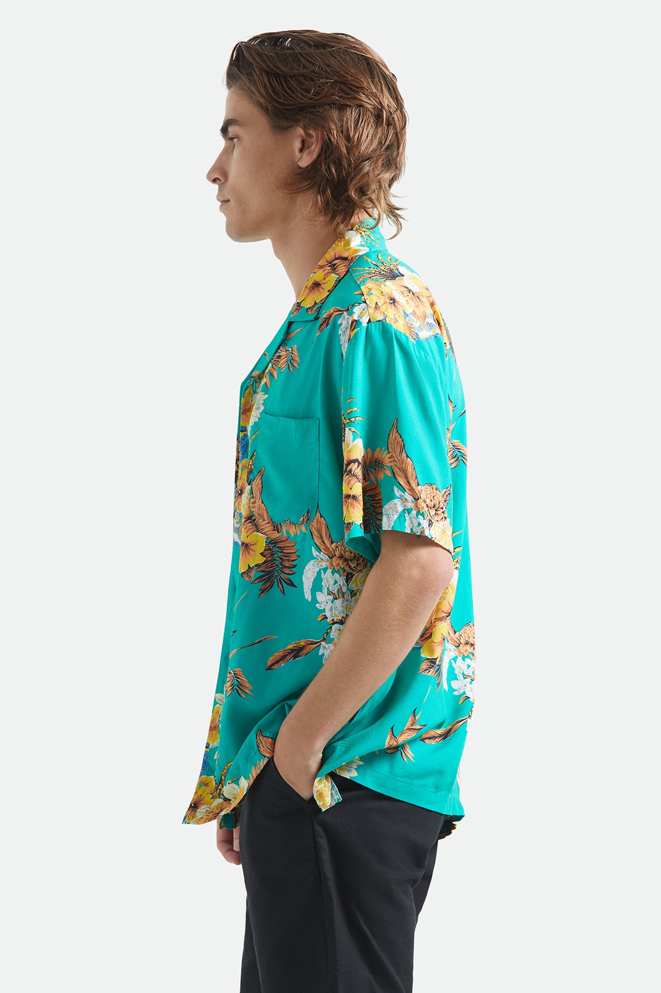 BUNKER VACATION S/S WVN - RETRO GREEN